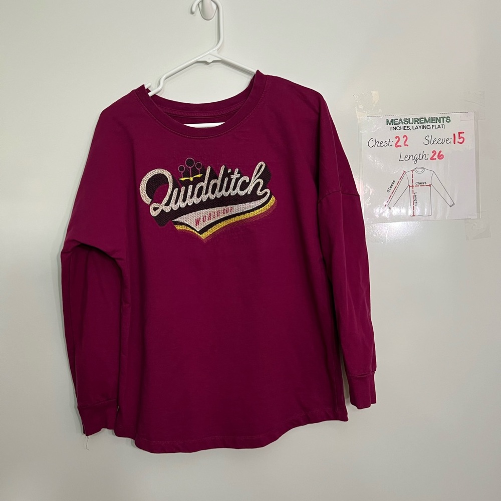 Harry Potter Quidditch World Cup Crewneck Sweatshirt - Size Medium